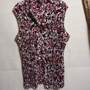 EAST 5th SLEVEELESS BLOUSE SIZE 2X EXTRA LARGE